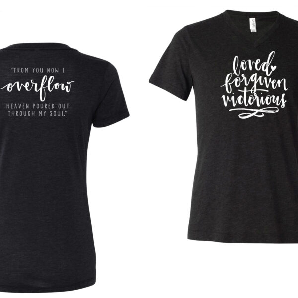 OVERFLOW Women's V-Neck Tee
