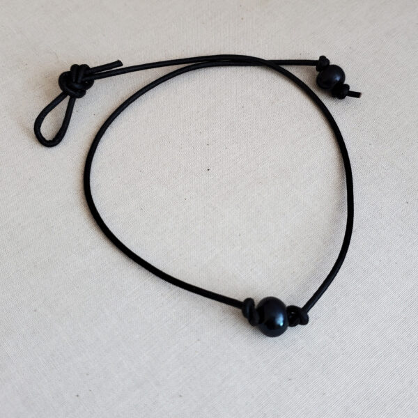 PEARL OF GREAT PRICE Midnight Blue Pearl Choker